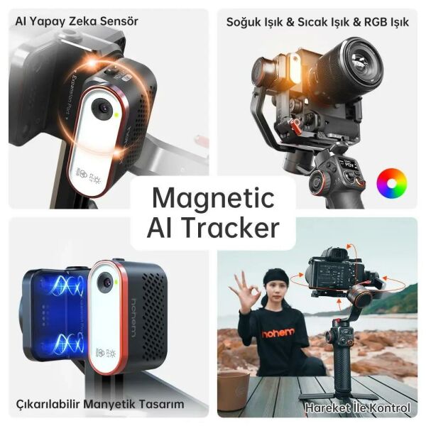 Cazipshop Hohem İsteady MT2 4-in-1 Gimbal