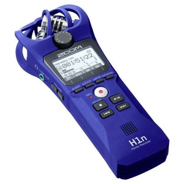 Zoom H1N Handy Recorder Ses Kayıt Cihazı - Mavi