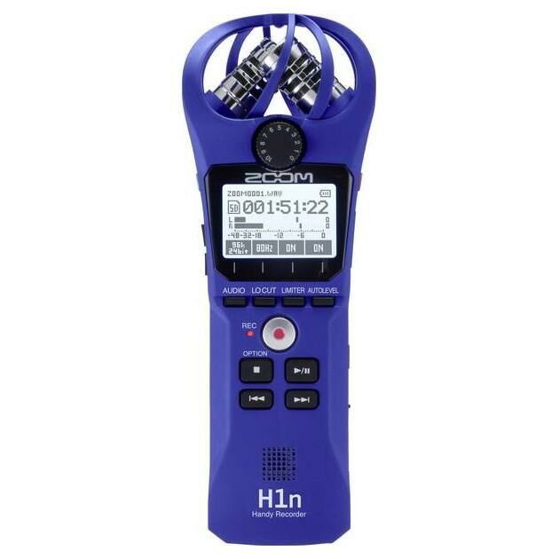 Zoom H1N Handy Recorder Ses Kayıt Cihazı - Mavi