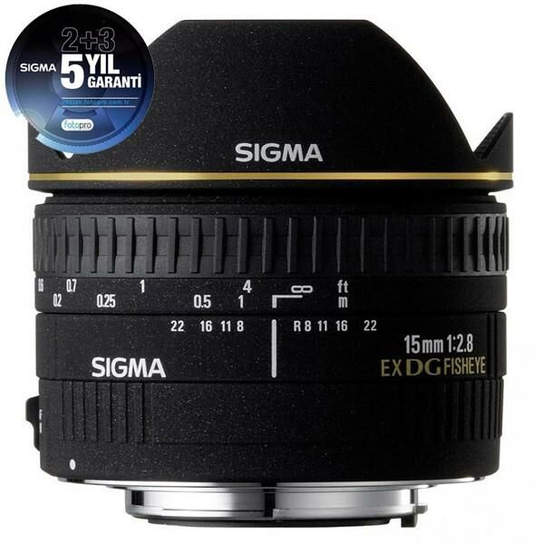Sigma 15mm f/2.8 EX DG Fisheye Lens