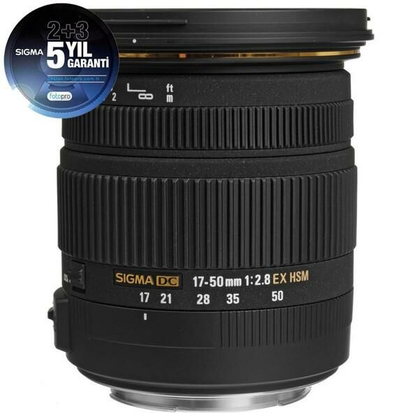 Sigma 17-50mm f/2.8 EX DC OS HSM Lens (Nikon Uyumlu)