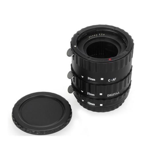 Canon için MCOPLUS AF Makro Uzatma Tüpü Extension Tube