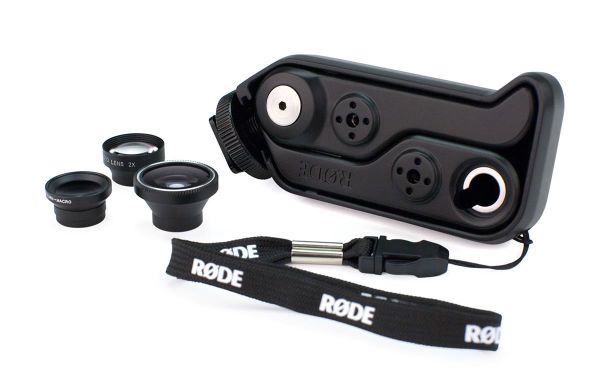 RODE RODEGRIP+ (4/4s) iPhone 4/4s İçin Mount Ve Lens Çözümü