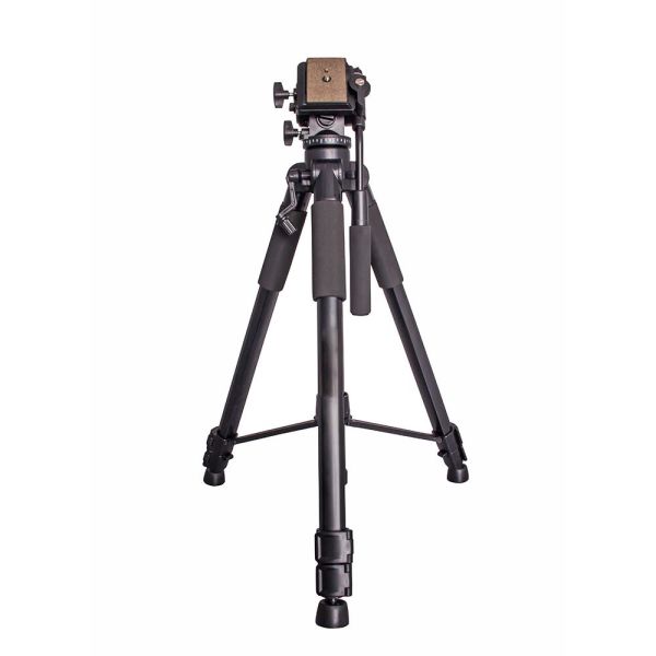 Canon Nikon Sony Fuji Fotoğraf Makinesi Hidrolik Kafa 170cm Video Tripod