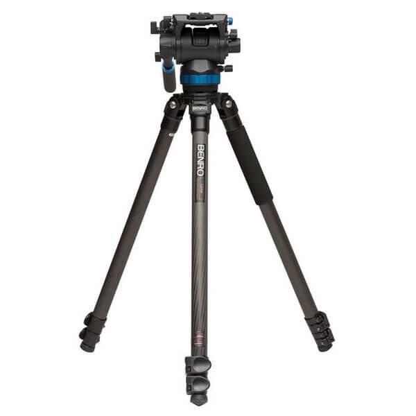 Benro C-373FBS8 Carbon Fiber Video Tripod Kit