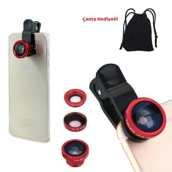 Hlypro Cep Telefonu Balık Gözü Lens (Fish Eye)
