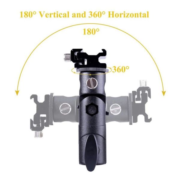 Hlypro Tepe Flaş ve Şemsiye Tutucu Flash Bracket