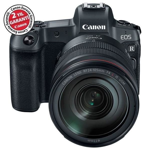 Canon EOS R 24-105mm f/4L IS USM Kit (EF-EOS R Adaptör Hediye)