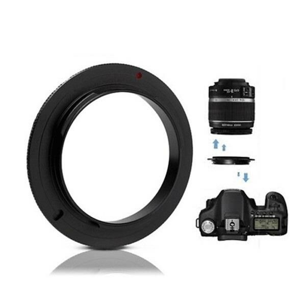 Canon Eos Makineler İçin 52mm Ters Objektif Adaptörü