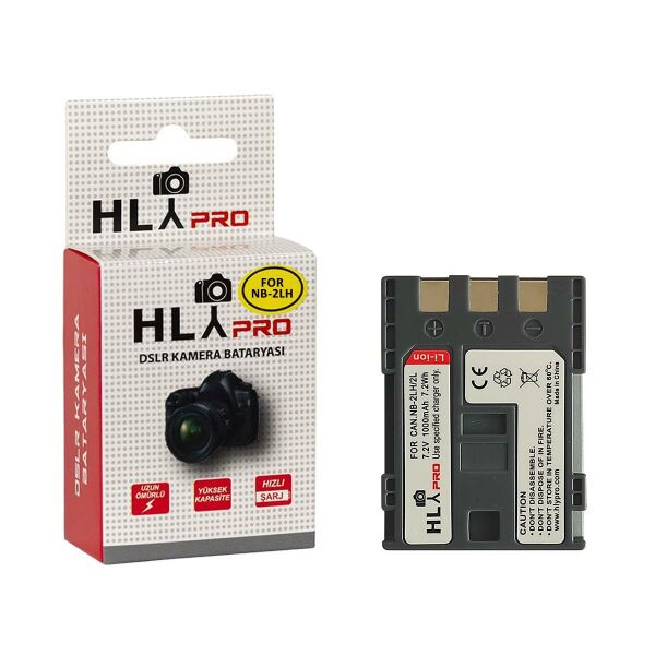 Hlypro Canon HG10 için NB-2LH Batarya