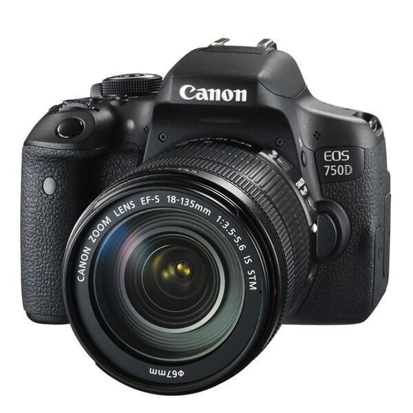 Canon EOS 750D 18-135mm IS STM DSLR Fotoğraf Makinesi