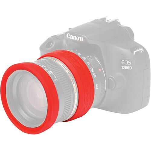 Easycover Lens Rim Lens Koruyucu (52MM Kırmızı)