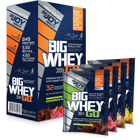 Bigjoy Sports BIGWHEYGO Whey Protein 32ŞASE