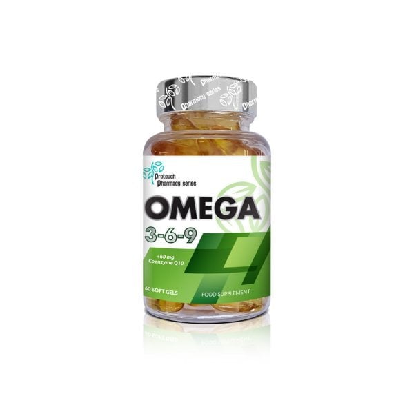 Protouch Phamacy Omega 3-6-9 Coenzyme Q10 60 Soft Jel