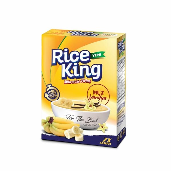 Rice King Mikronize Pirinç Muz&vanilya 350 Gr