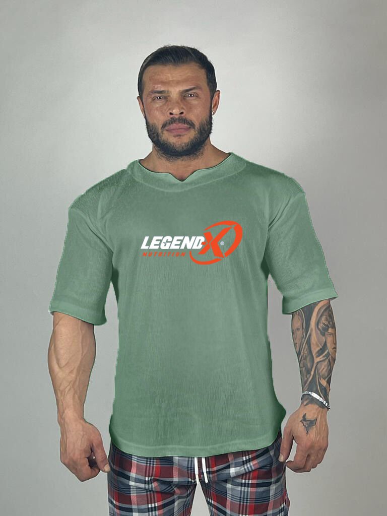 LEGEND-X OVERSİZE TŞÖRT YEŞİL