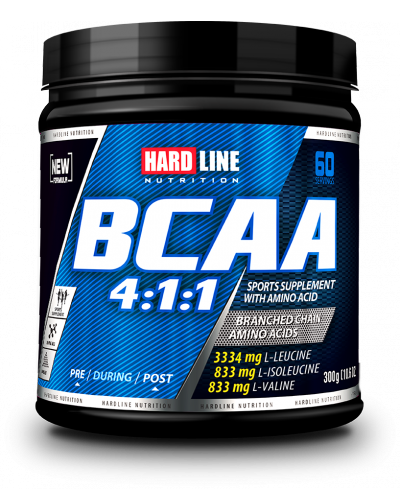 Hardline 4:1:1 BCAA 300 Gr