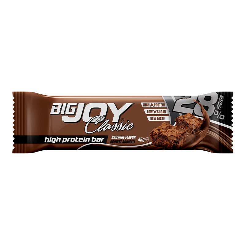Big Joy Classic High Protein Bar 45 Gr 1 Adet brownie