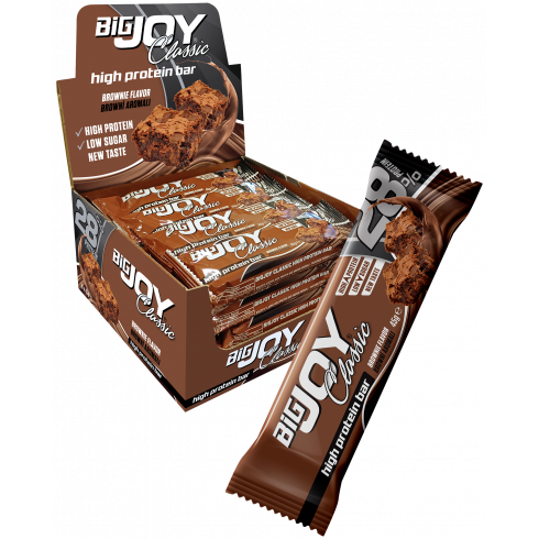 Bigjoy Classic High Protein Bar 45 Gr 16 Adet brownie