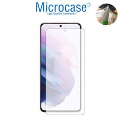 Microcase Samsung Galaxy S21 Full Ön Kaplama TPU Soft Koruma Filmi