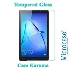 Microcase Huawei Mediapad T3 BG2-W09 7 inch WiFi içindir Tempered Glass Cam Koruma (3G uymaz)
