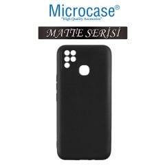 Microcase Infinix Hot 10 Matte Serisi Silikon TPU Kılıf - Siyah