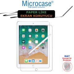 Microcase iPad 6.Nesil 9.7 2018 Paper Like Pencil Destekli Kağıt Hissi Veren Mat Ekran Koruyucu