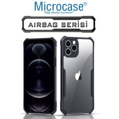 Microcase iPhone 12 Pro Max Airbag Serisi Darbeye Dayanıklı Köşe Korumalı Kılıf