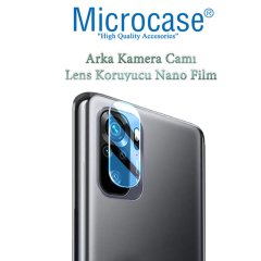 Microcase Xiaomi Redmi Note 10 Pro Max Kamera Camı Lens Koruyucu Nano Esnek Film Koruyucu