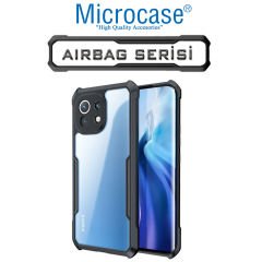 Microcase Xiaomi Mi 11 Lite Airbag Serisi Darbeye Dayanıklı Köşe Korumalı Kılıf