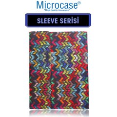Microcase iPad Air 4.Nesil 10.9 inç 2020 Sleeve Serisi Desenli Mıknatıs Kapaklı Standlı Kılıf - DS8