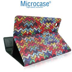 Microcase iPad Air 4.Nesil 10.9 inç 2020 Sleeve Serisi Desenli Mıknatıs Kapaklı Standlı Kılıf - DS8