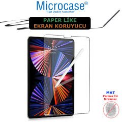 Microcase iPad Pro 12.9 2021 Paper Like Pencil Destekli Kağıt Hissi Veren Mat Ekran Koruyucu