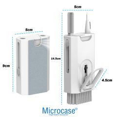 Microcase 8in1 Elektronik Cihaz Telefon Tablet Klavye Temizleme Fırça Seti  AL4190