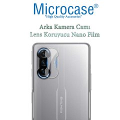 Microcase Xiaomi Redmi K40 Gaming Kamera Camı Lens Koruyucu Nano Esnek Film Koruyucu