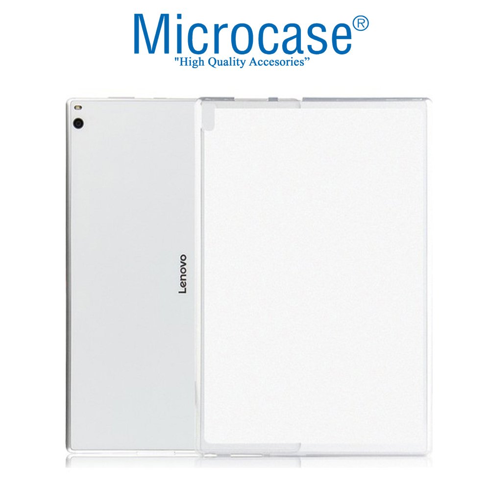 Microcase Lenovo Tab 4 10 Plus Silikon Soft Kılıf - Şeffaf