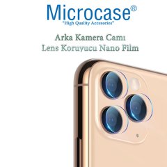 Microcase iPhone 13 Pro Kamera Camı Lens Koruyucu Nano Esnek Film Koruyucu