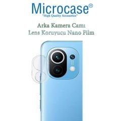 Microcase Xiaomi Mi 11 Kamera Camı Lens Koruyucu Nano