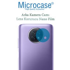 Microcase Xiaomi Redmi Note 9T Kamera Camı Lens Koruyucu Nano