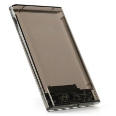 Microcase Taşınabilir Yüksek Hızlı 6Gbps USB 2.0/3.0 SATA 2.5 inch Harici Harddisk Kutusu - AL35161 Füme
