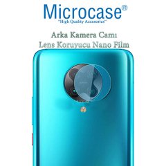 Microcase Xiaomi Poco F2 Pro Kamera Camı Lens Koruyucu Nano Esnek Film