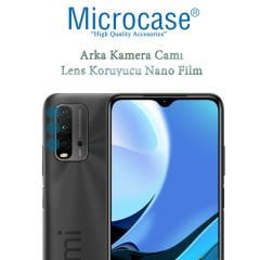Microcase Xiaomi Redmi 9T Kamera Camı Lens Koruyucu Nano