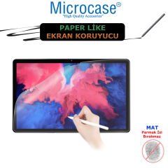 Microcase Lenovo Tab P11 Tablet Paper Like Pencil Destekli Kağıt Hissi Veren Mat Ekran Koruyucu