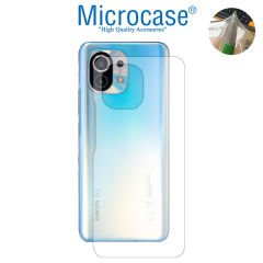 Microcase Xiaomi Mi 11 Full Arka Kaplama TPU Soft Koruma Filmi
