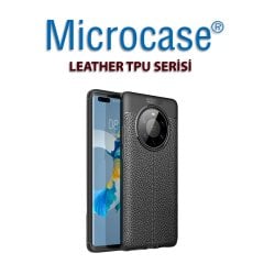 Huawei Mate 40 Leather Tpu Silikon Kılıf - Siyah