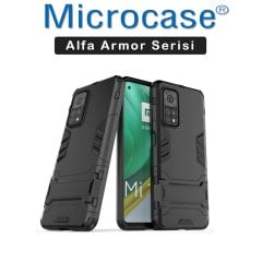 Xiaomi Mi 10T Alfa Armor Standlı Perfect Koruma Kılıf