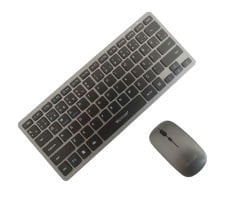 Microcase 2in1 Kablosuz ve Bluetooth Türkçe  Klavye Mouse Set Şarjlı - AL4285