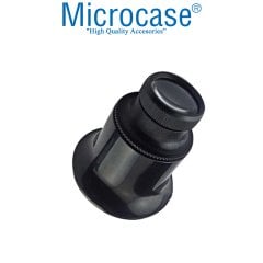 Microcase Saatçi Tamirci Göz Büyüteci 20X Siyah - AL2545