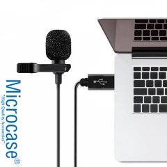 USB Girişli Bilgisayar Laptop Yaka Mikrofonu AL2563