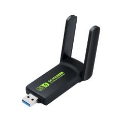 Microcase Dual Band AX1800 Wifi 6 3.0 Kablosuz USB Wifi Adaptörü AL4124